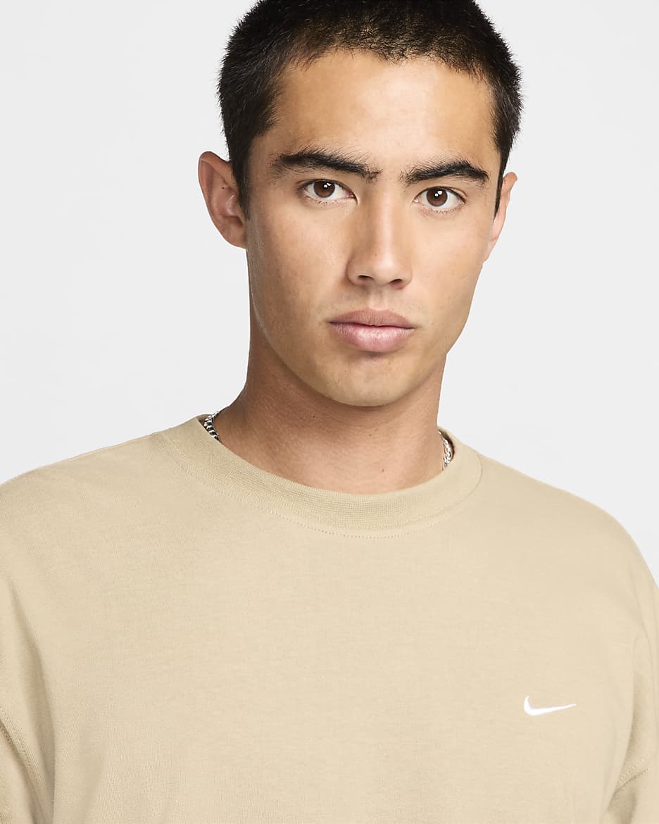 Nike "Made in USA" Men's Long-Sleeve T-Shirt - Khaki/White