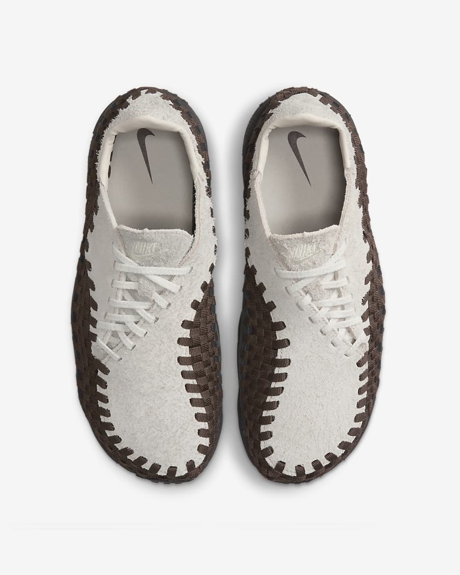 Chaussure Nike Air Footscape Woven pour femme - Light Orewood Brown/Baroque Brown/Sail/Coconut Milk