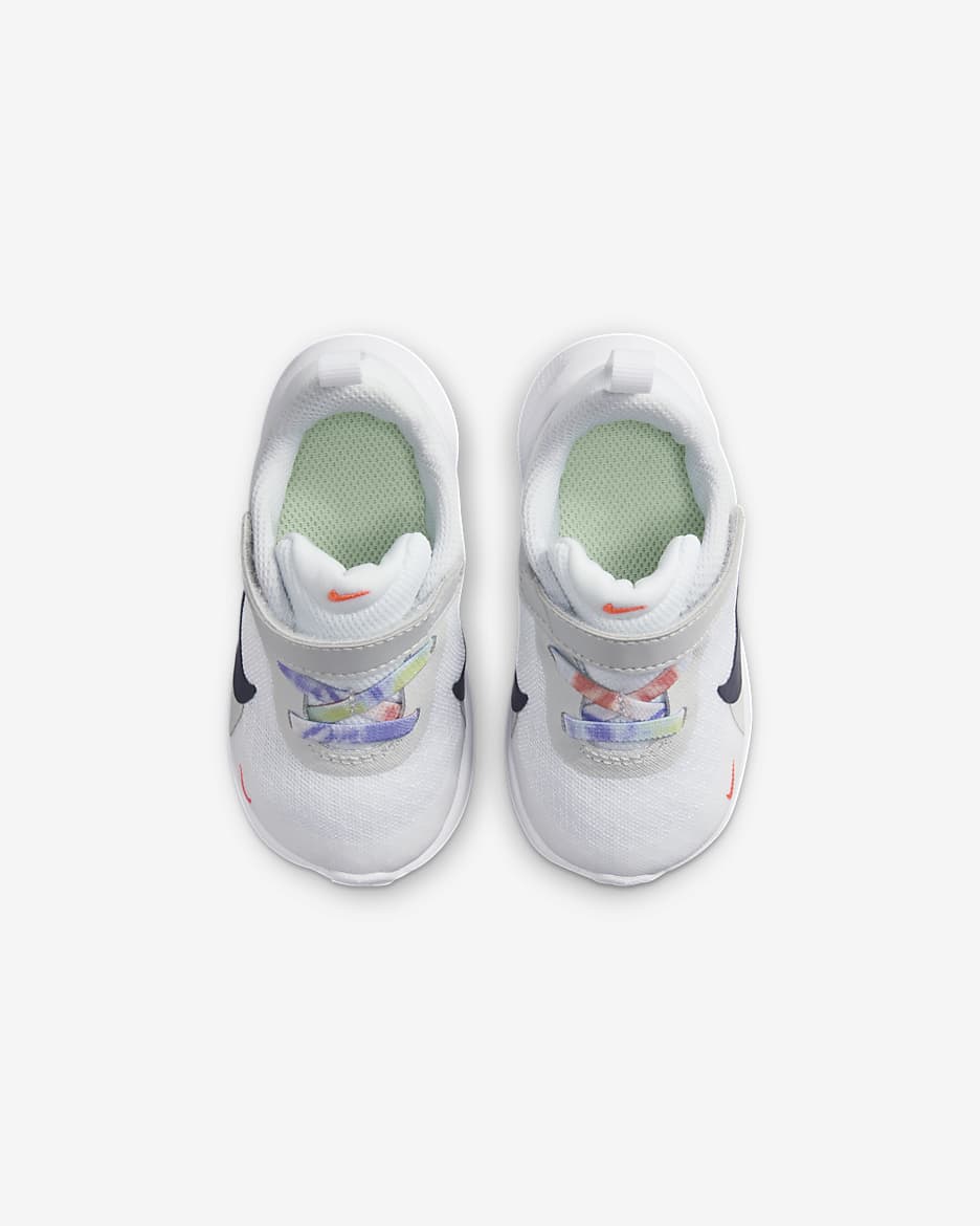 Nike Revolution 7 SE Baby/Toddler Shoes - White/Photon Dust/Vapour Green/Midnight Navy