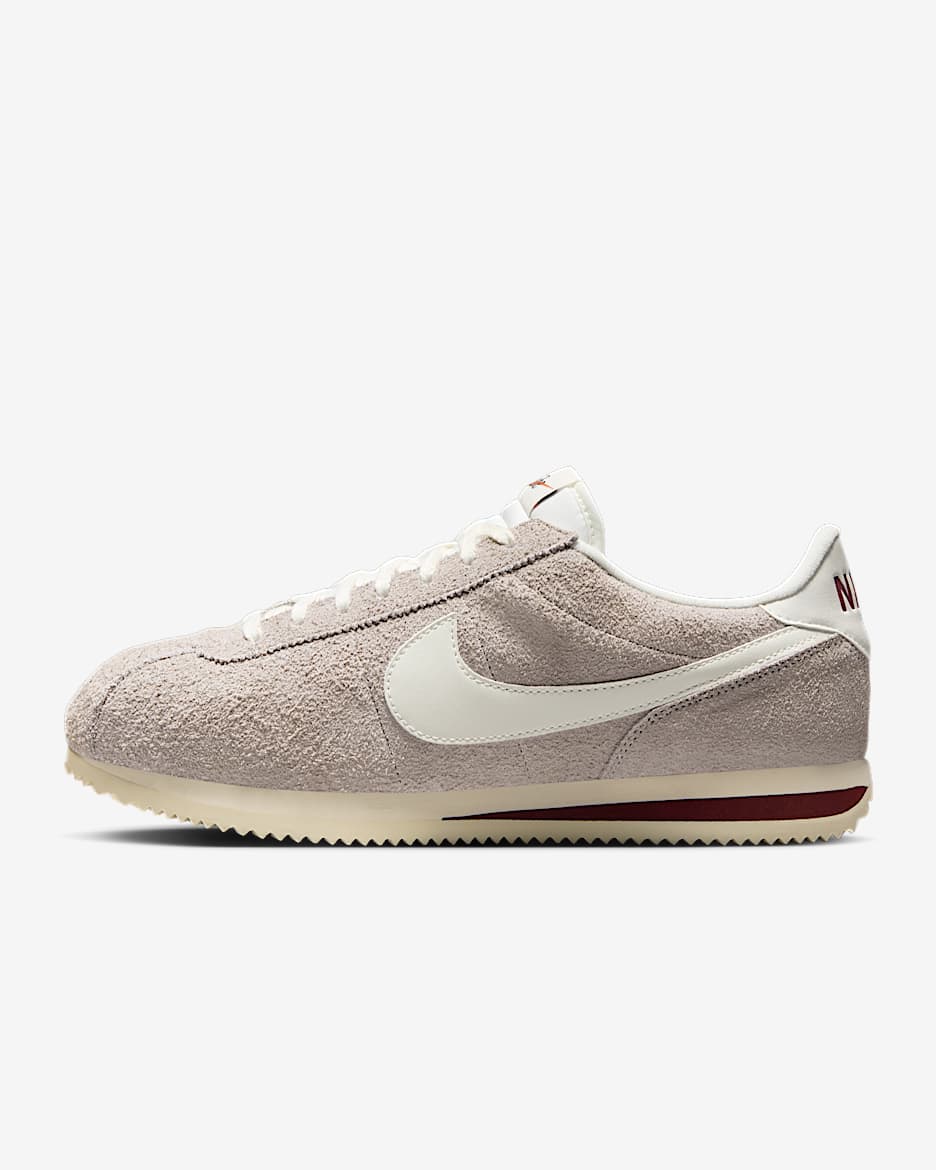 Nike Cortez SE Suede Men's Shoes - College Grey/Dark Team Red/Coconut Milk/Sail