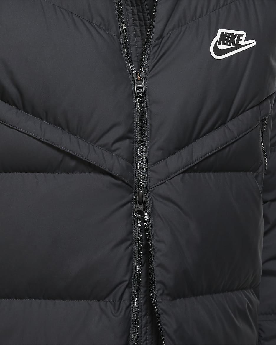 nike down fill windrunner shield parka