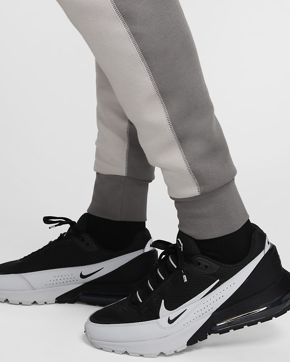 Nike Sportswear Tech Fleece Men's Joggers - Light Iron Ore/Flat Pewter/Black