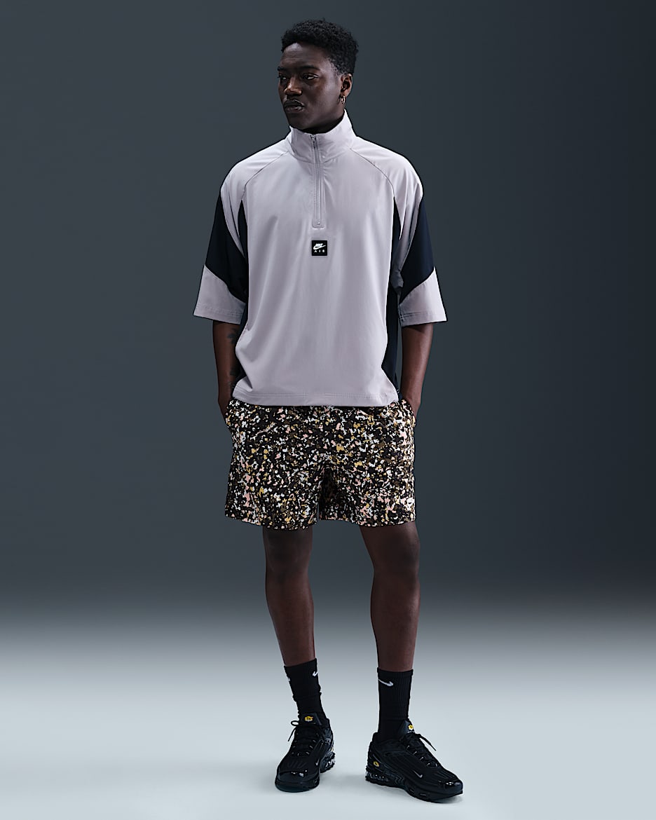 Shorts de tejido Woven para hombre Nike Sportswear Club - Oliva medio/Blanco
