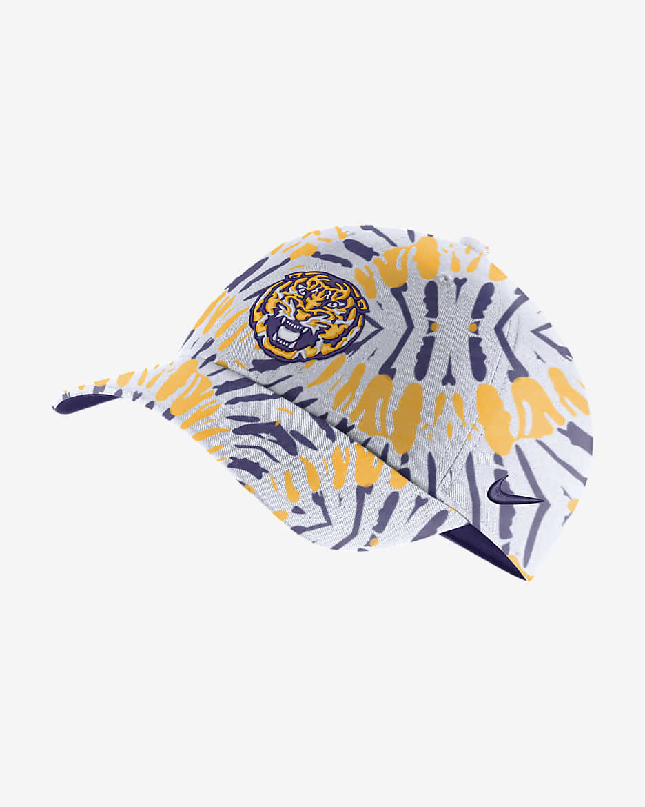 Nike College Heritage86 (LSU) Hat - Court Purple/University Gold