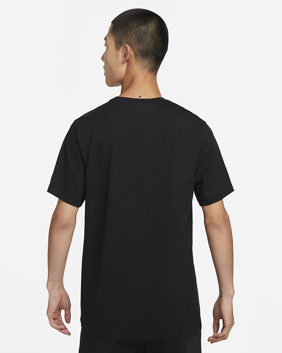 Nike Sportswear Men's T-Shirt - Black/Football Grey/Black