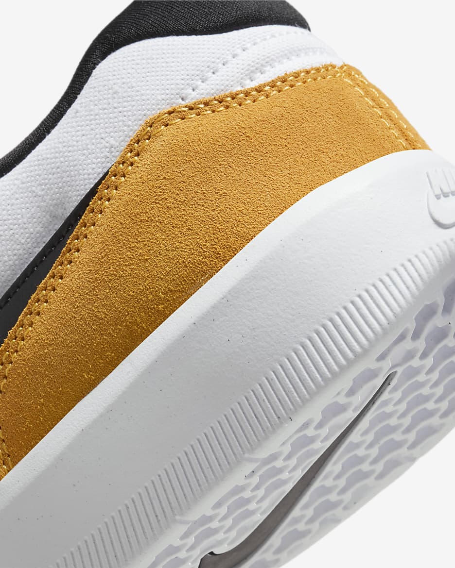 Nike SB Force 58 Skate Shoes - University Gold/White/Black