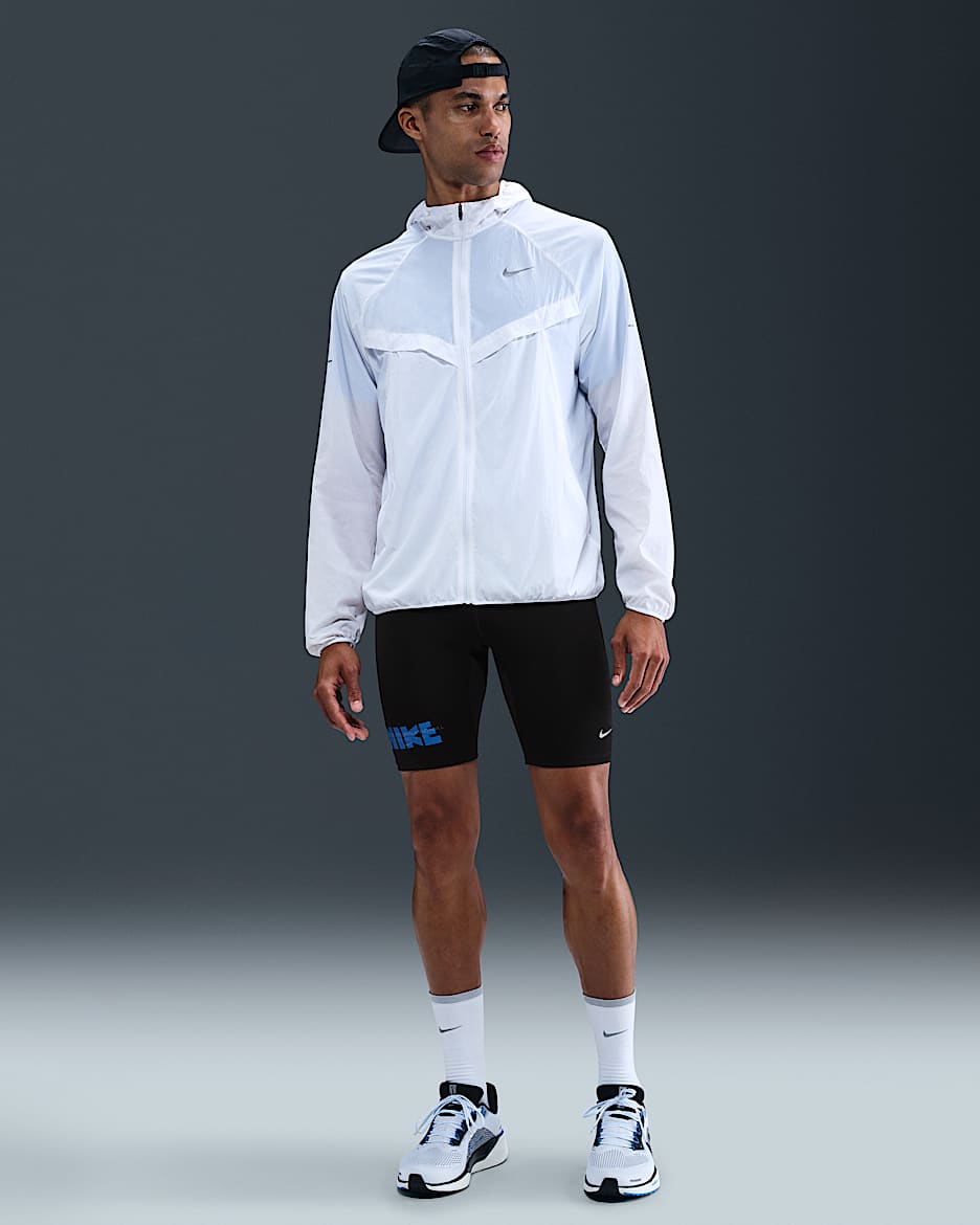 Legging de running demi-longueur Dri-FIT Nike Fast pour homme - Noir