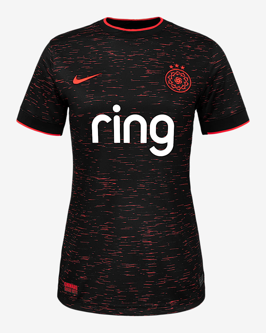 Sophia Wilson Portland Thorns FC 2025 Stadium Away Women's Nike Dri-FIT NWSL Replica Jersey - Black