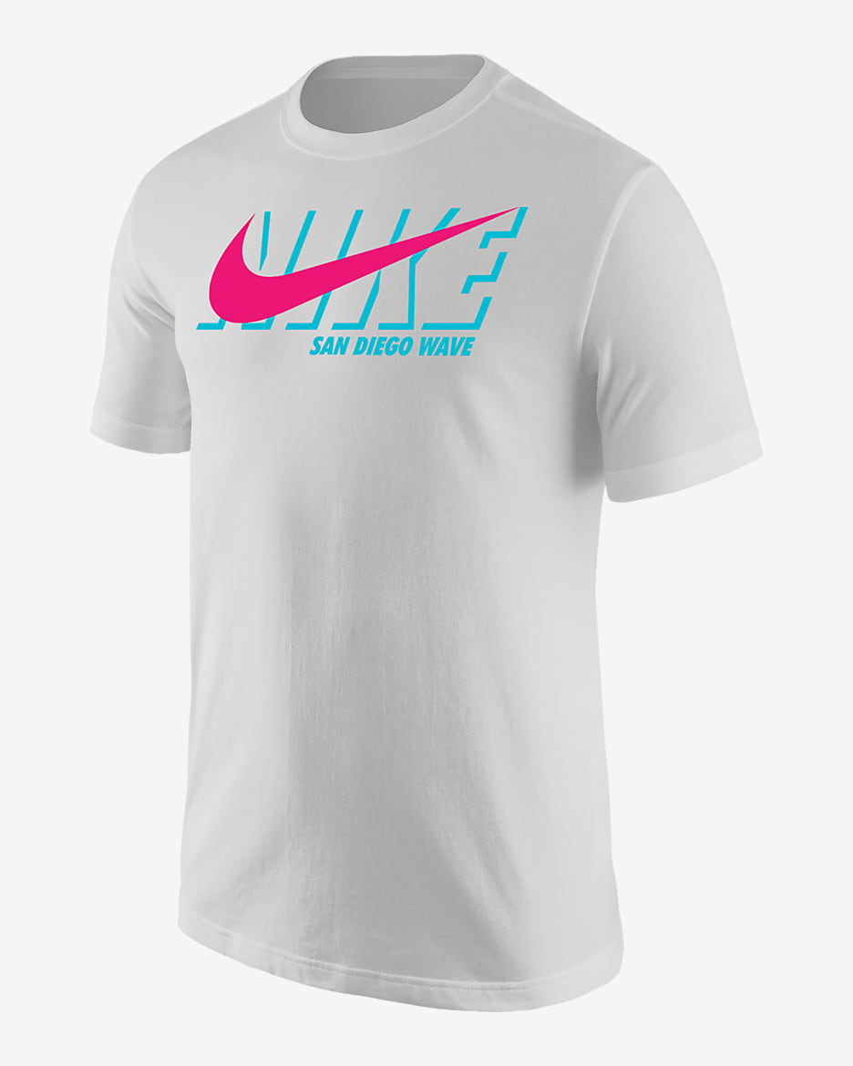 Playera Nike Fútbol para hombre de San Diego Wave - Gris oscuro jaspeado