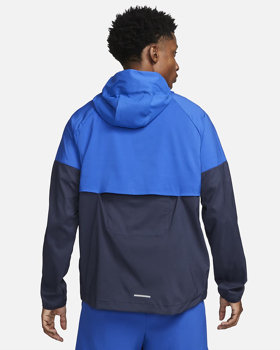 Nike Windrunner Repel hardloopjack voor heren - Game Royal/Obsidian