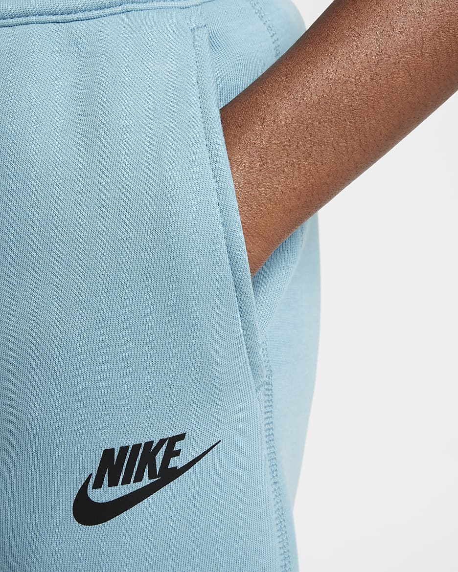 Nike Sportswear Tech Fleece jongensbroek - Denim Turquoise/Zwart/Zwart