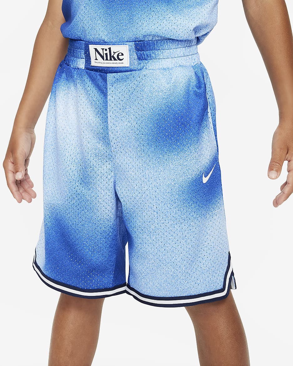 Nike Culture of Basketball Printed Shorts Little Kids Shorts - Game Royal