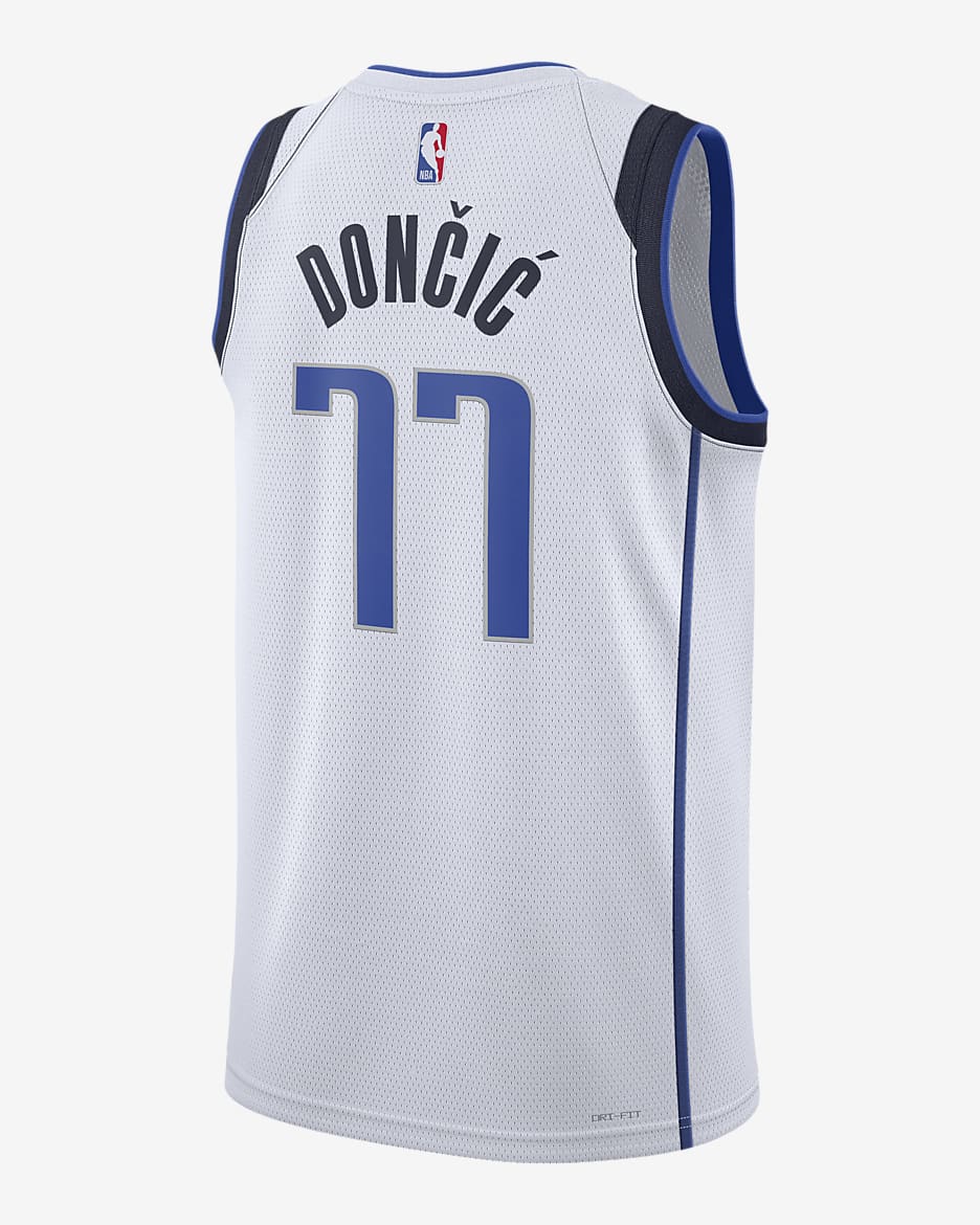 Dallas Mavericks Association Edition 2022/23 男款 Nike Dri-FIT NBA Swingman 球衣 - 白色