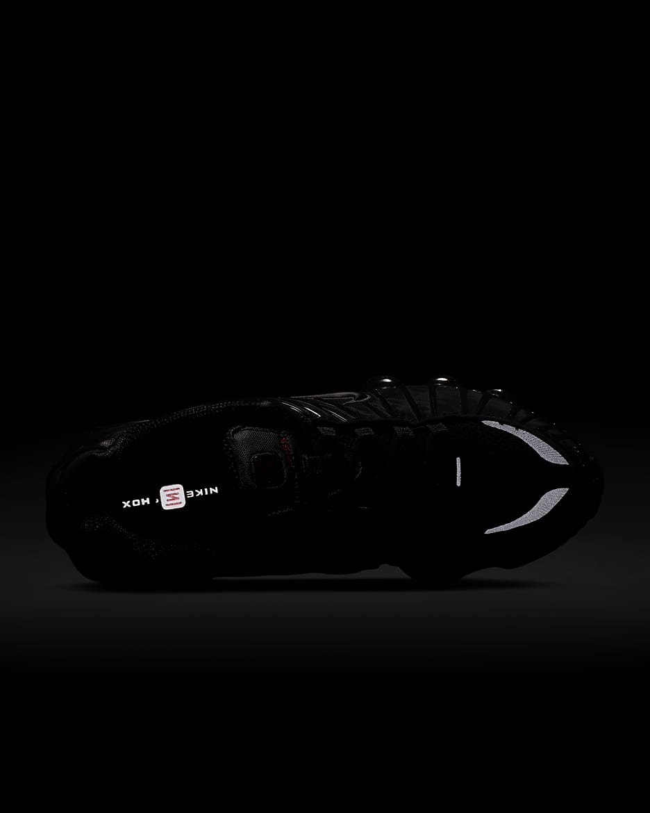 Nike Shox TL Men's Shoes - Black/Metallic Hematite/Max Orange/Black