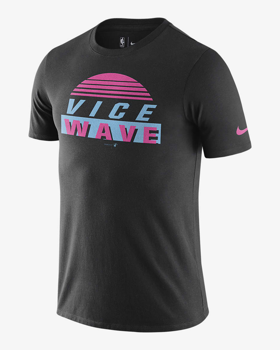 Miami Heat Mantra Men's Nike Dri-FIT NBA T-Shirt - Black