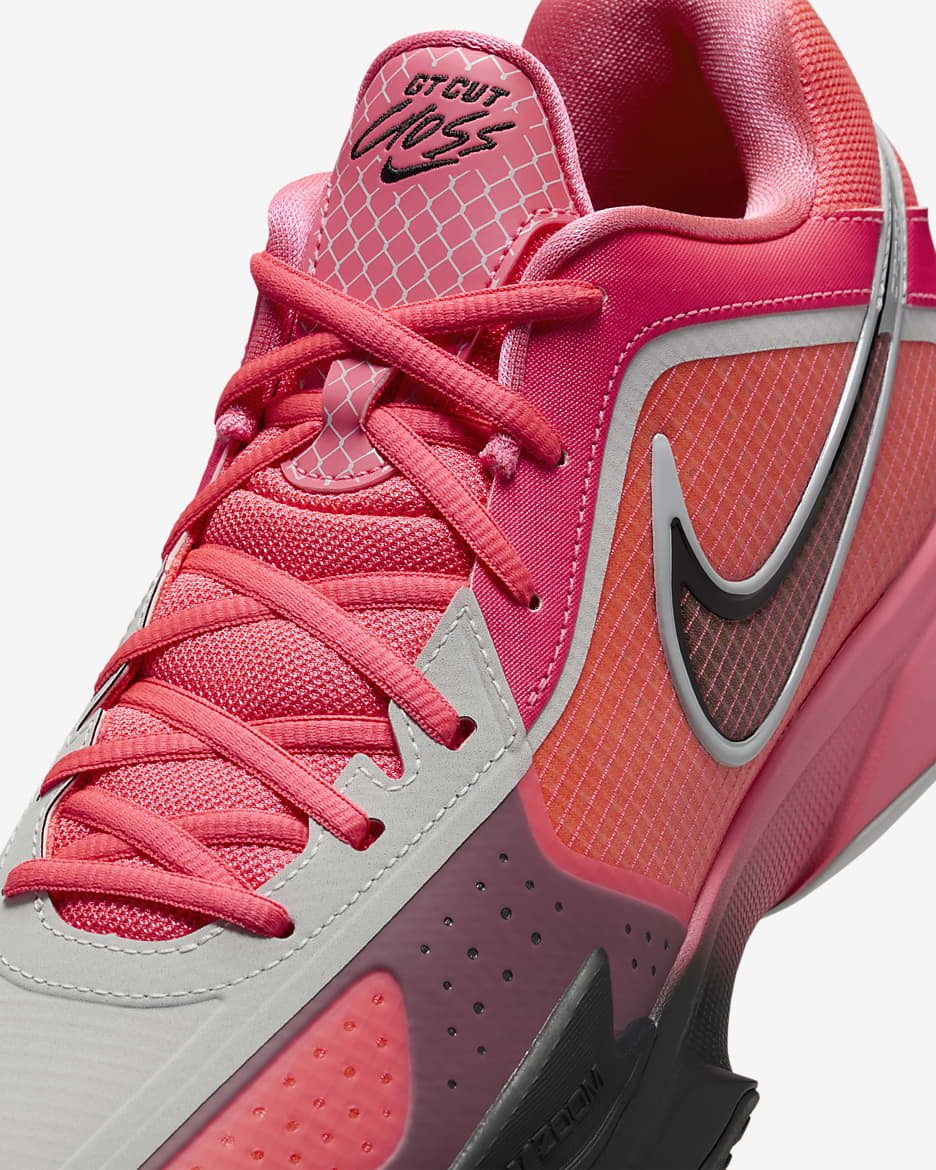 Nike G.T. Cut Cross Basketbol Ayakkabısı - Hot Punch/Photon Dust/Siyah/Dark Smoke Grey