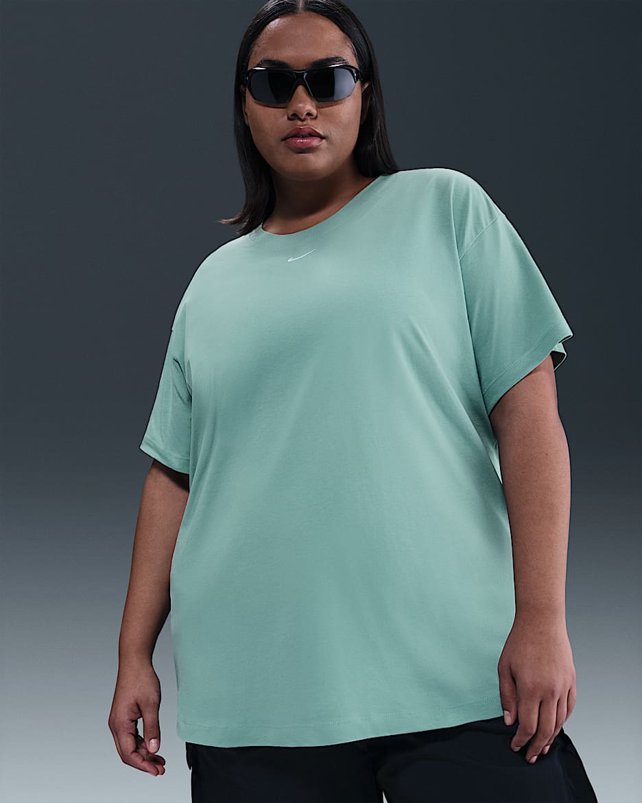 Nike Sportswear Essential Women's T-Shirt (Plus Size) - Cannon