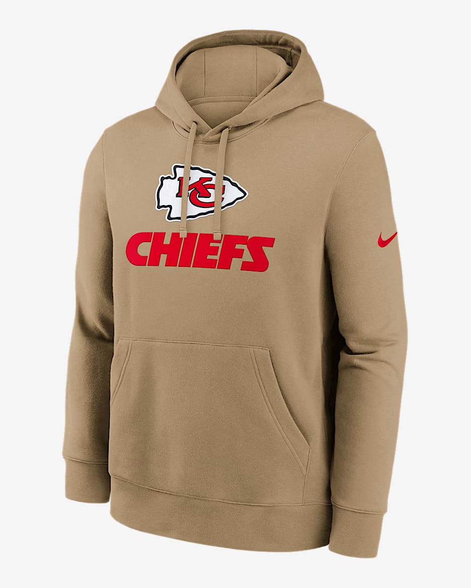 Kansas City Chiefs Best Season Rewind Club Men's Nike NFL Pullover Hoodie - Tan/Beige