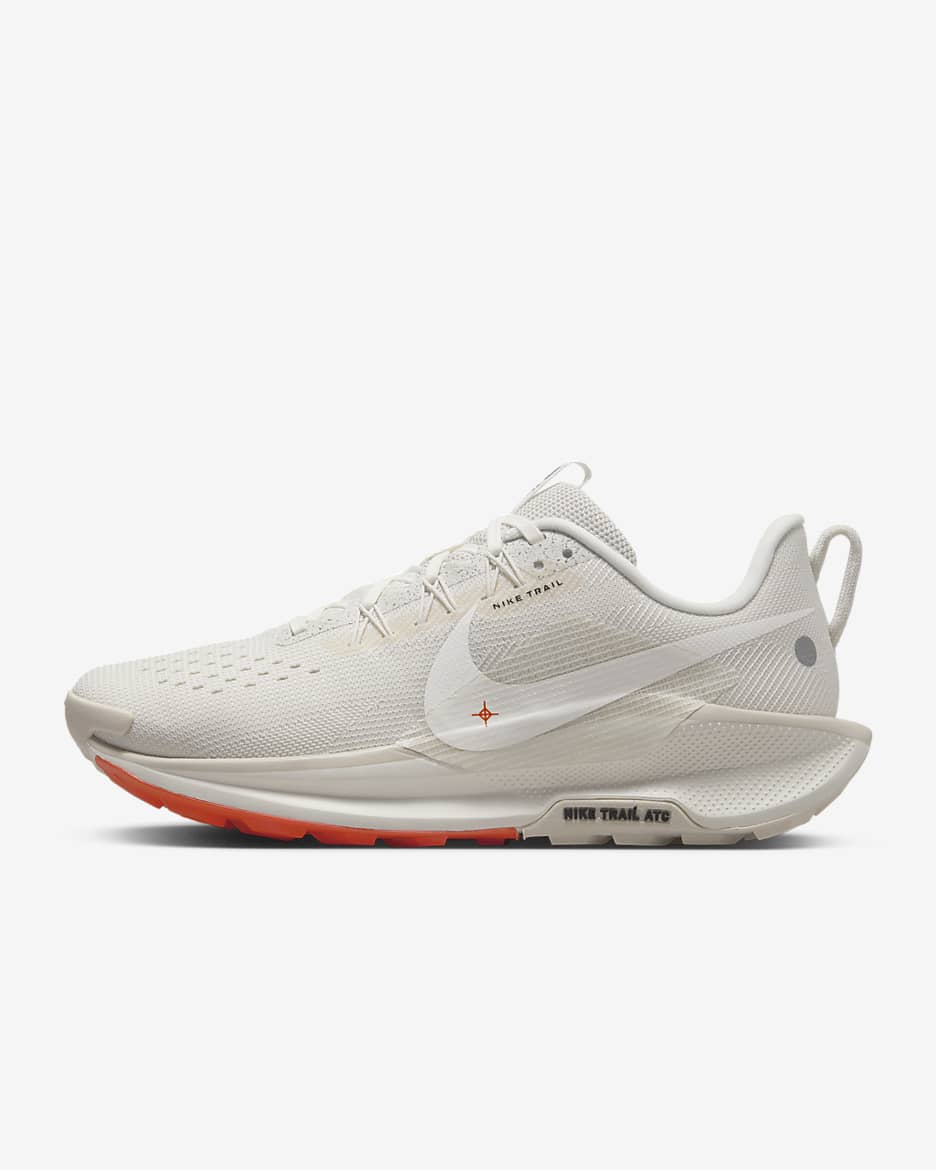 Damskie buty do biegania w terenie Nike Pegasus Trail 5 - Phantom/Picante Red/Czerń/Sail