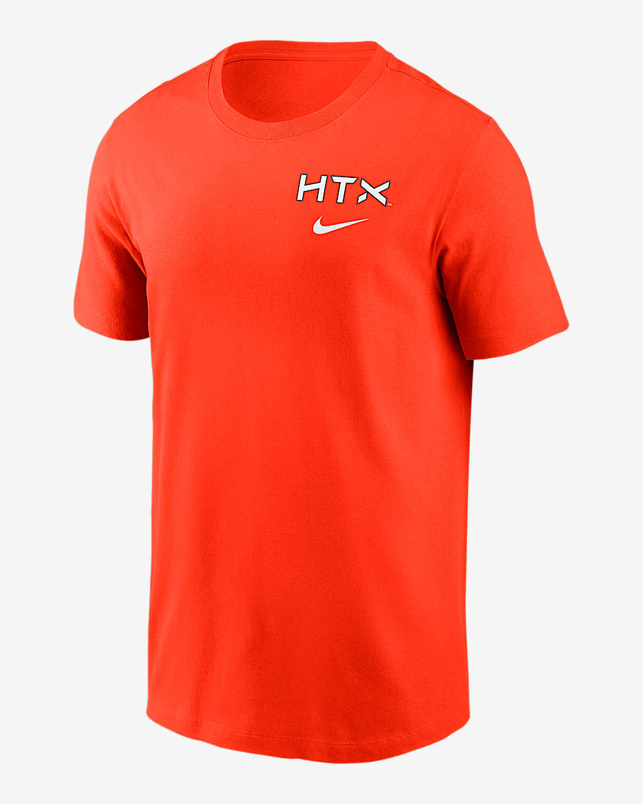 Houston Astros City Connect 2-Hit Men's Nike MLB T-Shirt - Orange
