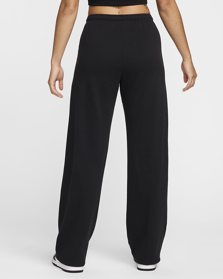 Nike Sportswear Chill Terry Women's Mid-Rise French Terry Open-Hem Sweatpants