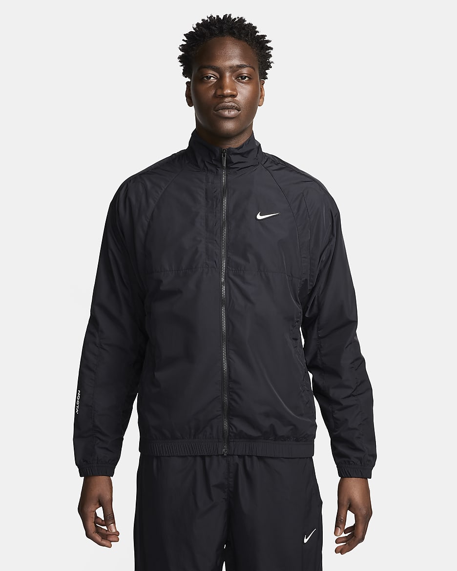 NOCTA Northstar Nylon Tracksuit Jacket - Black/Black/White