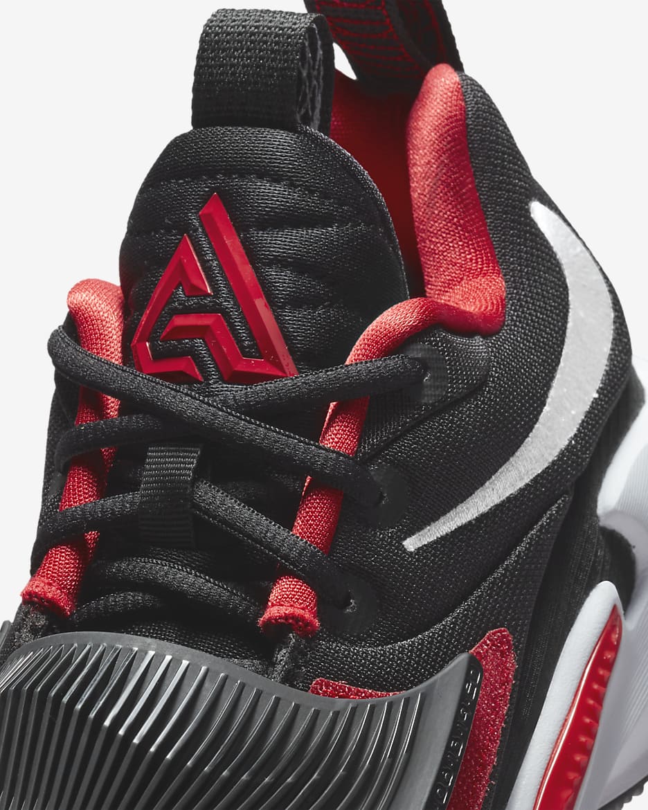 Freak 3 Basketball Shoes - Black/University Red/White