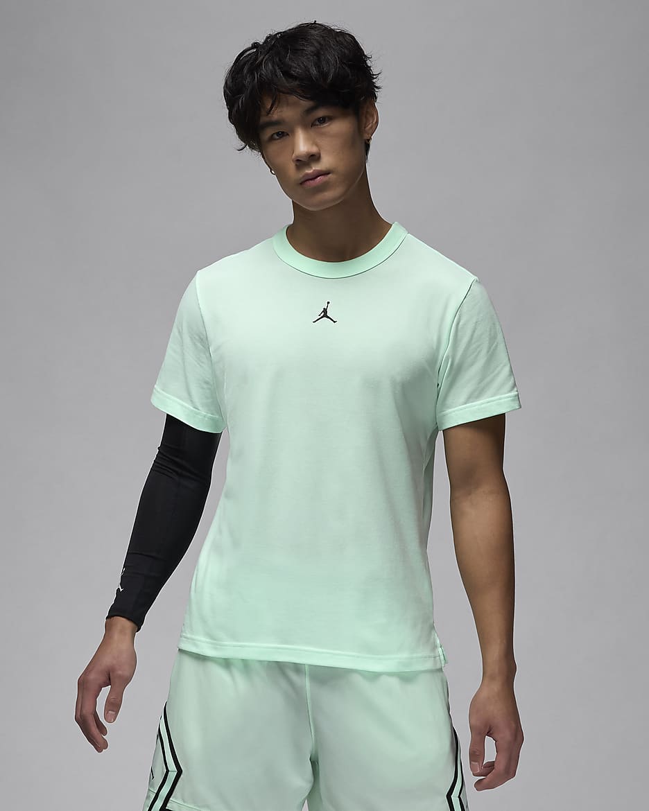 ジョーダン Dri-FIT スポーツ メンズ パフォーマンス トップ - ミントフォーム/ブラック