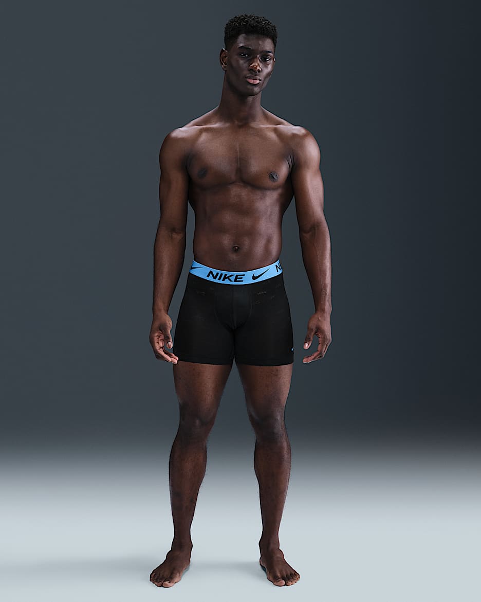 Nike Dri-FIT ADV Micro Men's Boxer Briefs (3-Pack) - Dark Grey