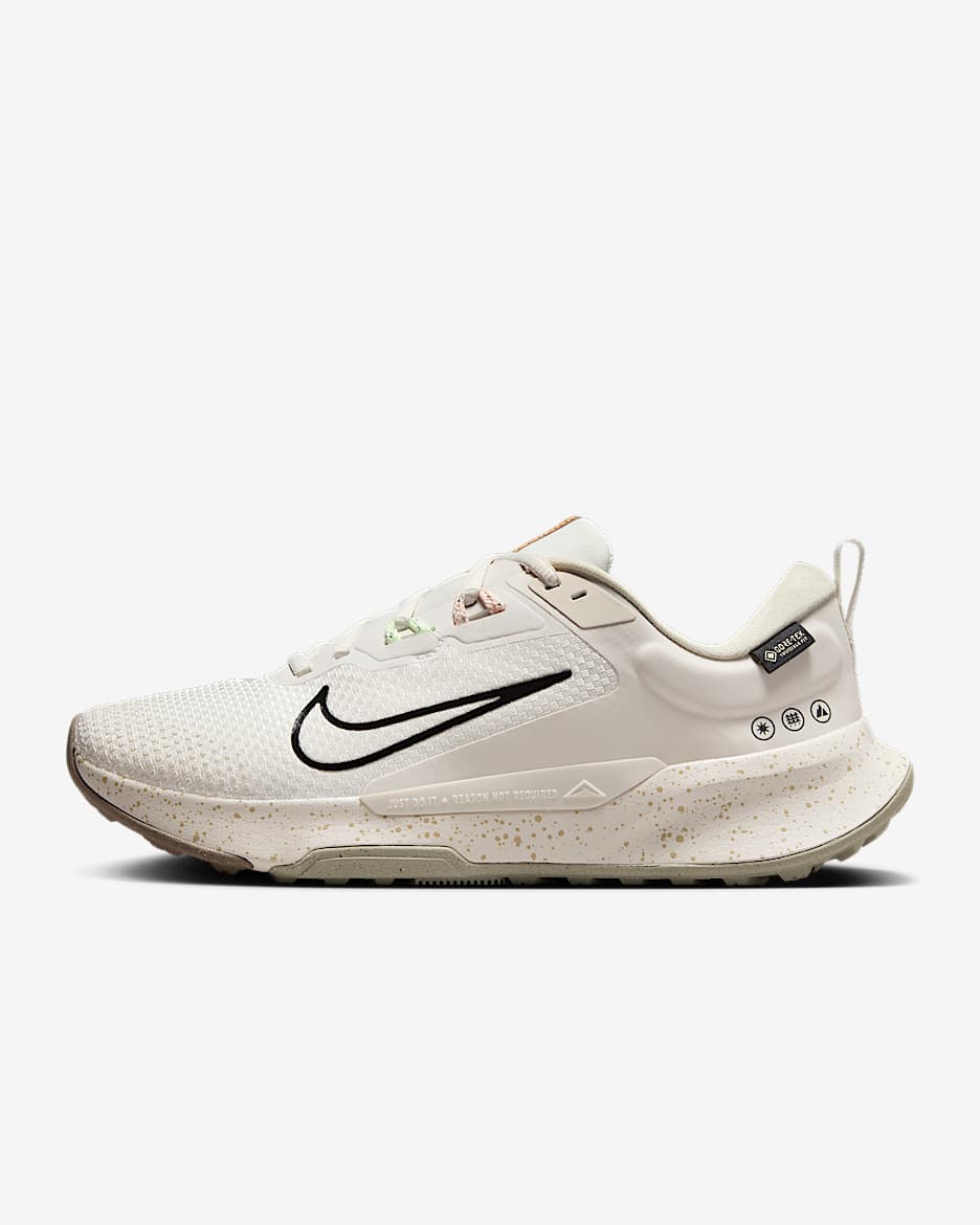 Nike Juniper Trail 2 GORE-TEX Women's Waterproof Trail-Running Shoes - Phantom/Desert Khaki/Psychic Blue/Black