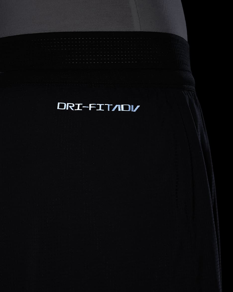 Nike Dri-FIT ADV shorts til store barn (jente) - Svart/Svart/Svart