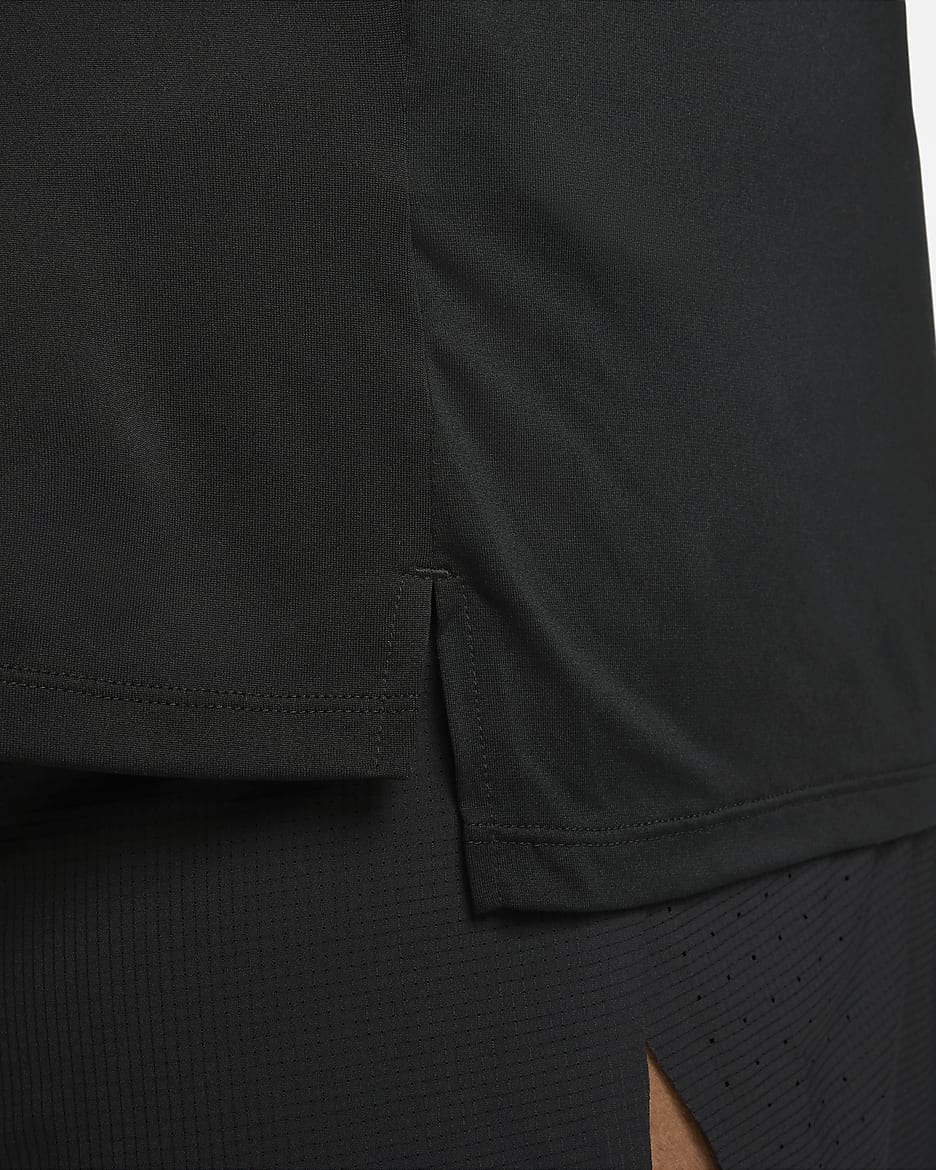 Nike Rise 365 Samarreta de màniga curta Dri-FIT de running - Home - Negre