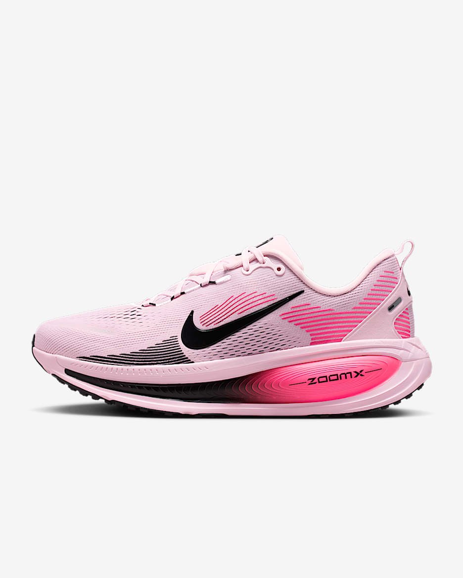 Tenis de correr en pavimento para hombre Nike Vomero 18 - Espuma rosa/Hiperrosa/Negro