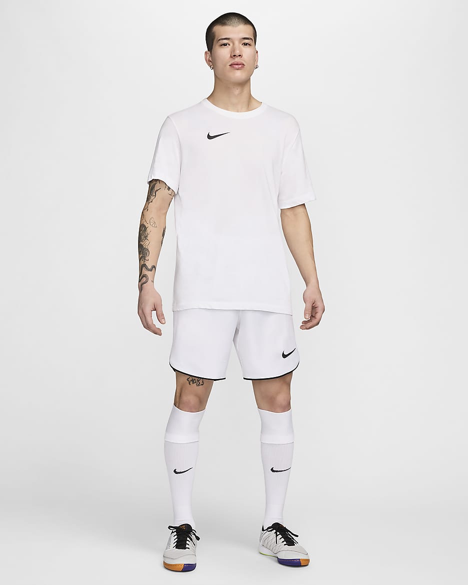 Nike Dri-FIT Men's Soccer Shorts - White/Black/Black