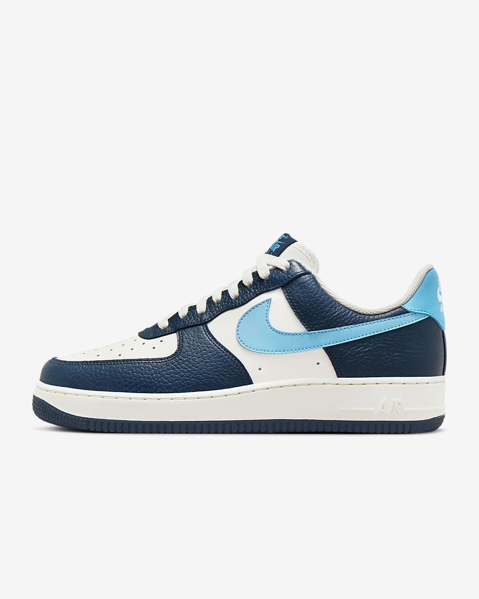 Nike Air Force 1 '07 Men's Shoes - Armory Navy/Sail/Pale Ivory/Baltic Blue