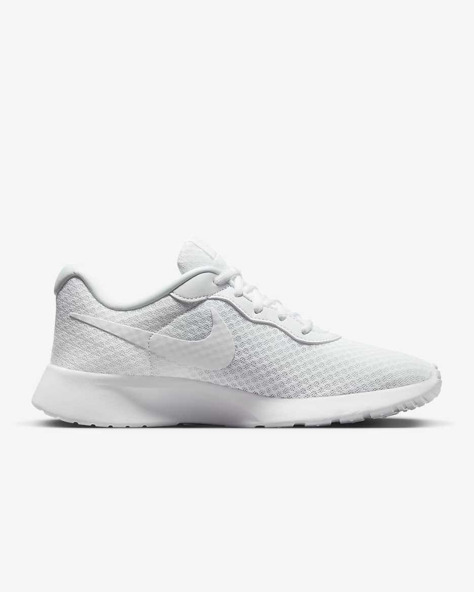 Nike Tanjun EasyOn Women's Shoes - White/White/Volt/White