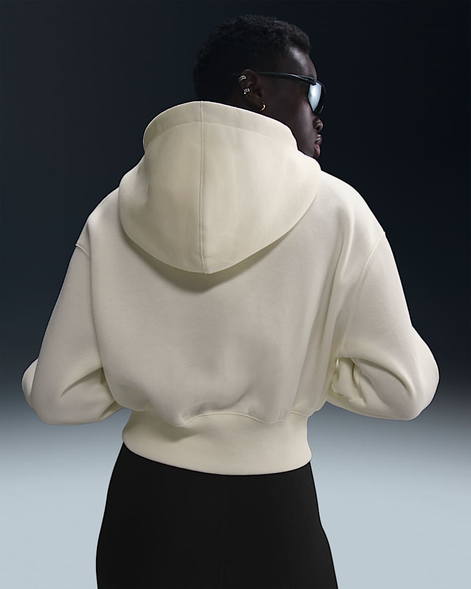 Nike Sportswear Phoenix Fleece Women's Loose Cropped Full-Zip Hoodie