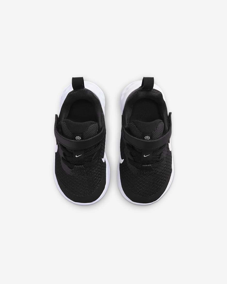 Nike Revolution 6 Baby & Toddler Shoes - Black/Dark Smoke Grey/White