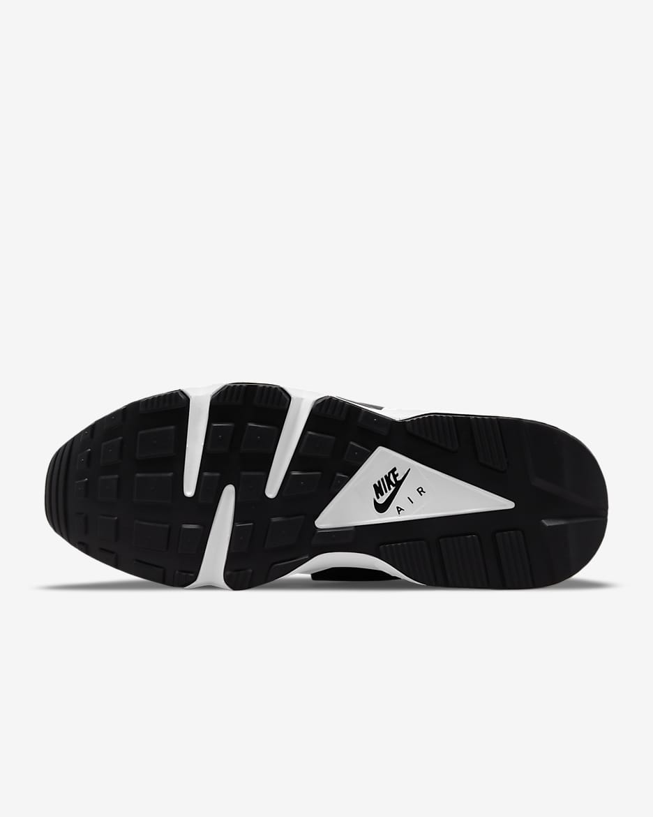 Calzado para hombre Nike Air Huarache - Negro/Negro/Blanco