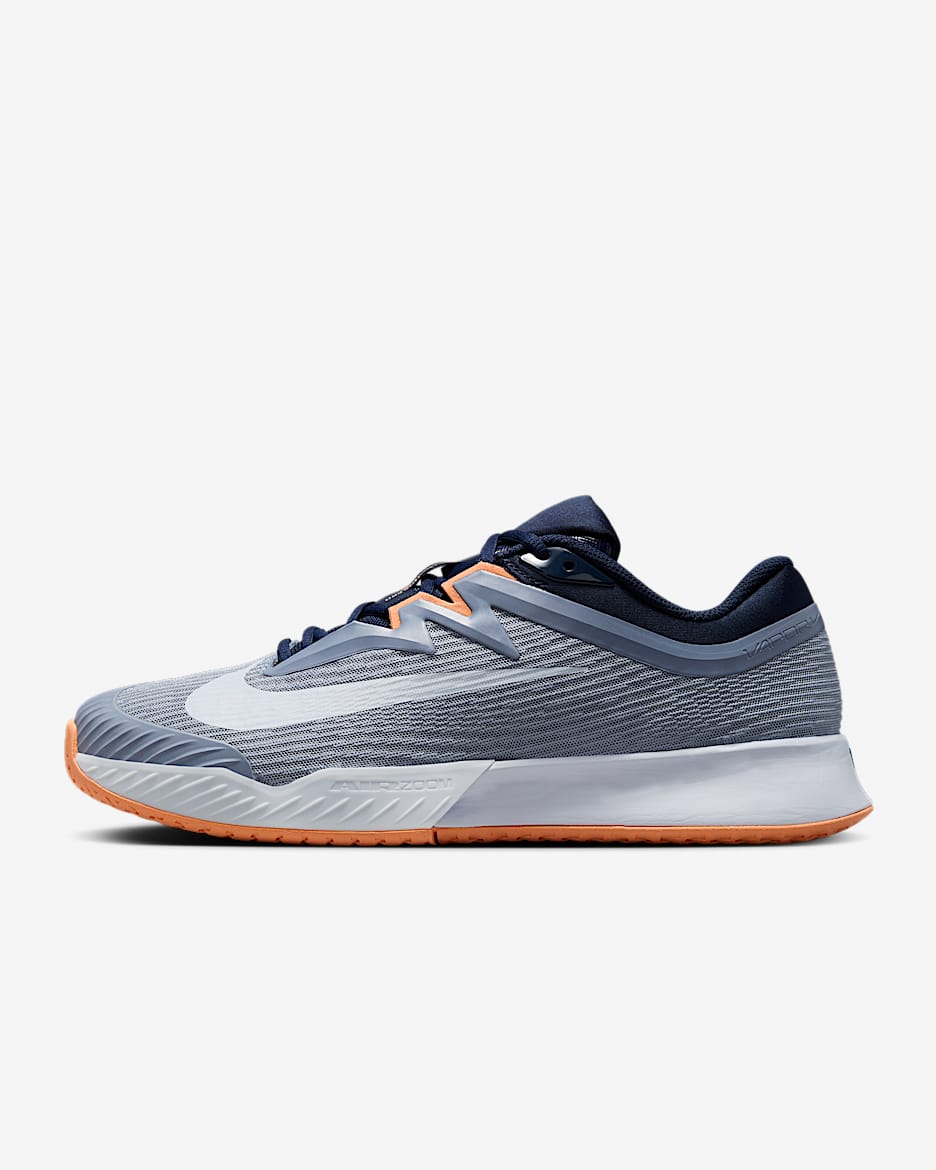 Nike Vapor Pro 3 Men's Hard Court Tennis Shoes - Ashen Slate/Obsidian/Light Armoury Blue/Football Grey