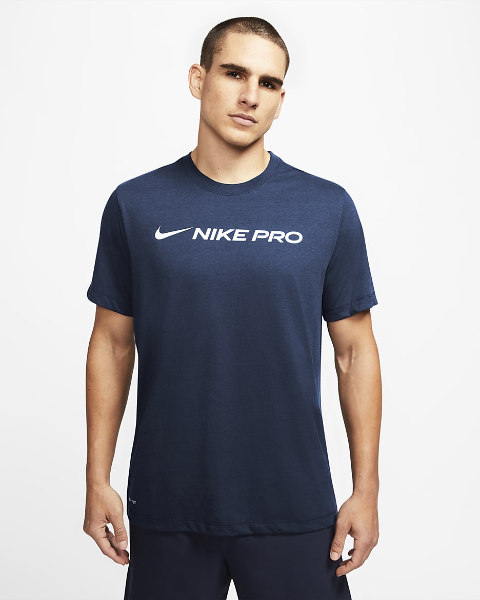 Nike Dri-FIT trenings-T-skjorte til herre - Mystic Navy