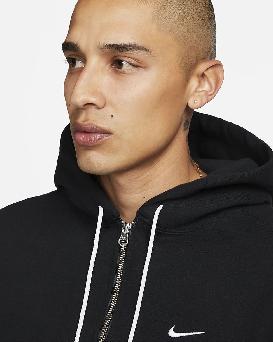 Nike "Made in the USA" Men's Full-Zip Hoodie - Black/White