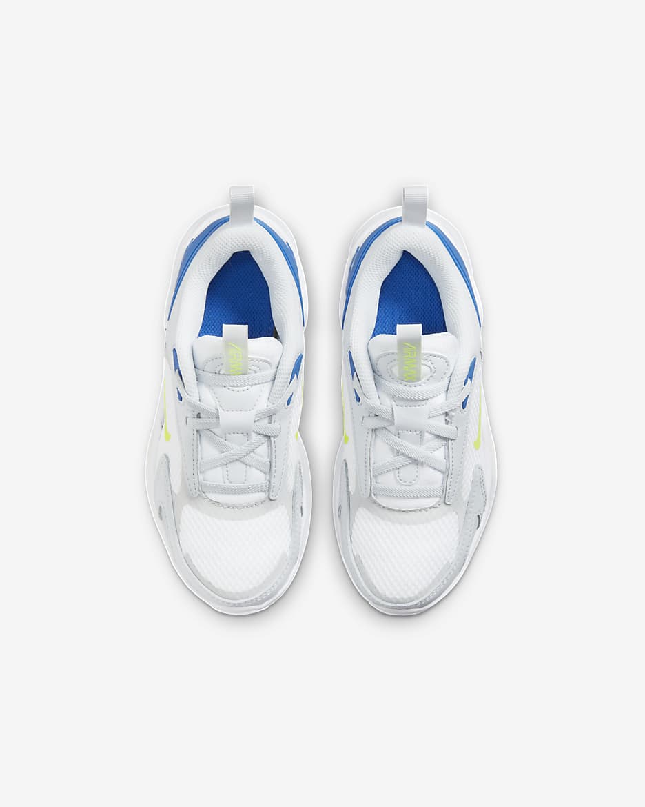 Nike Air Max Bolt Little Kids' Shoes - Pure Platinum/Grey Fog/Game Royal/Volt