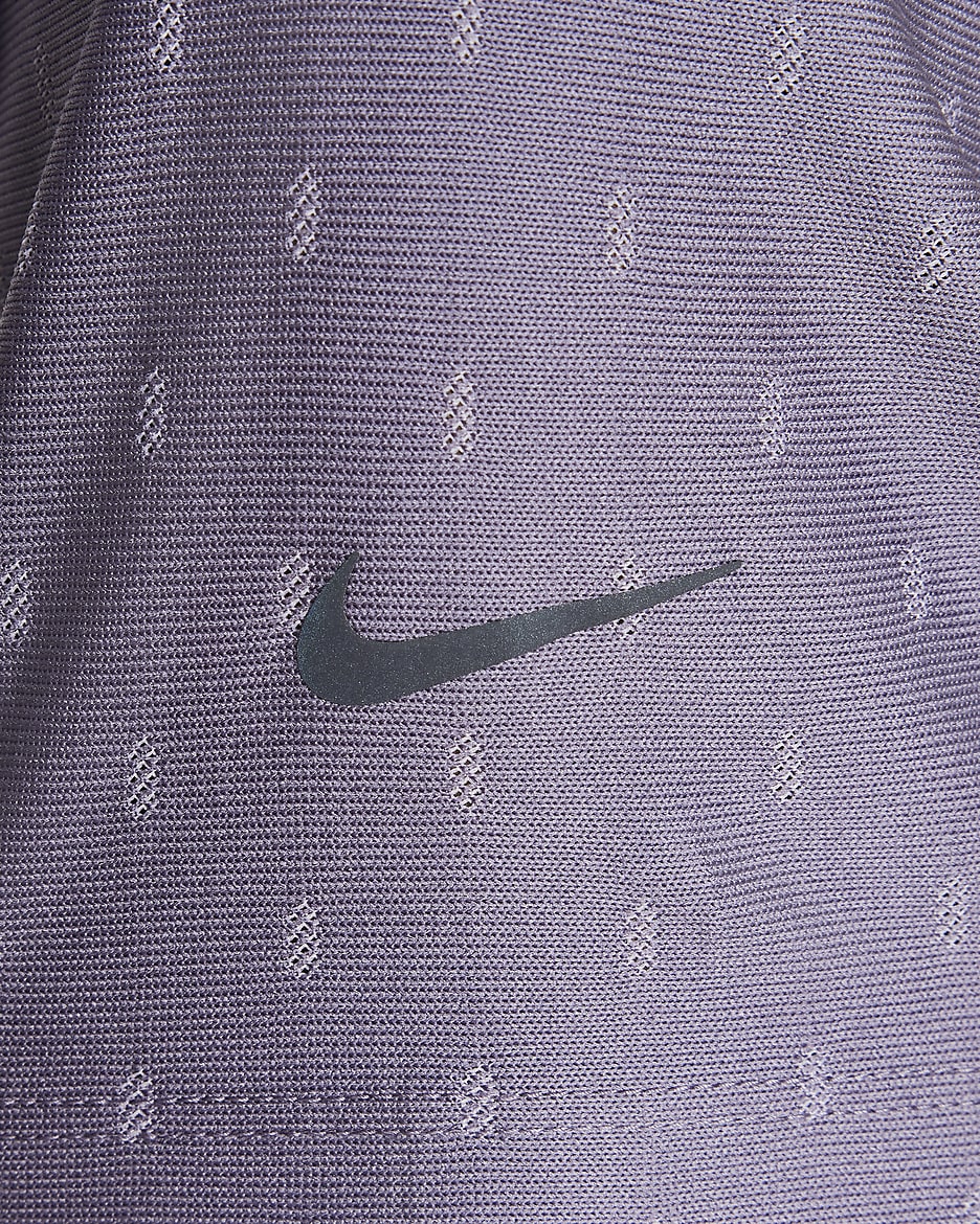 Nike Dri-FIT-ADV-Kurzarmoberteil für ältere Kinder (Mädchen) - Daybreak/Hydrangeas/Schwarz