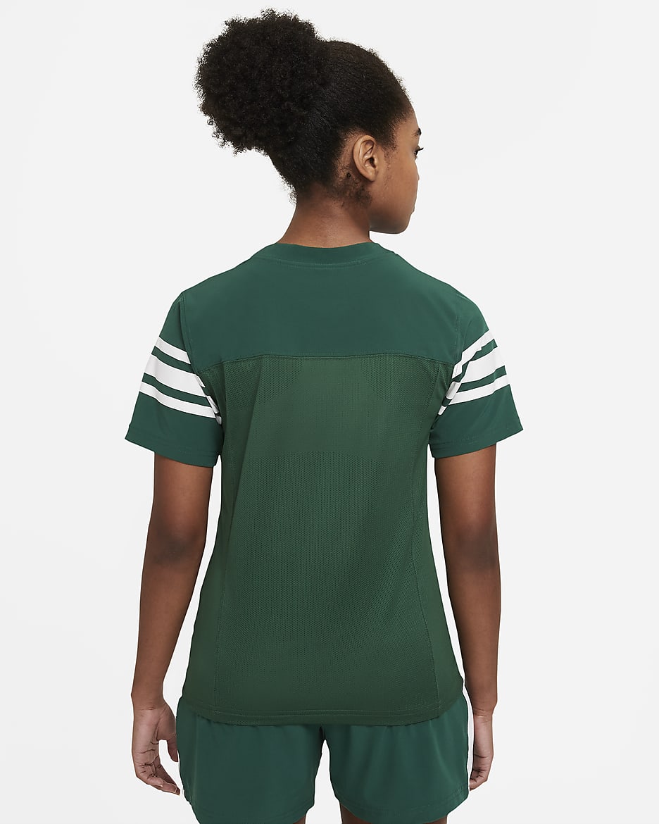 Nike Vapor Women's Flag Football Jersey (Stock) - Team Dark Green/Team White/Team White