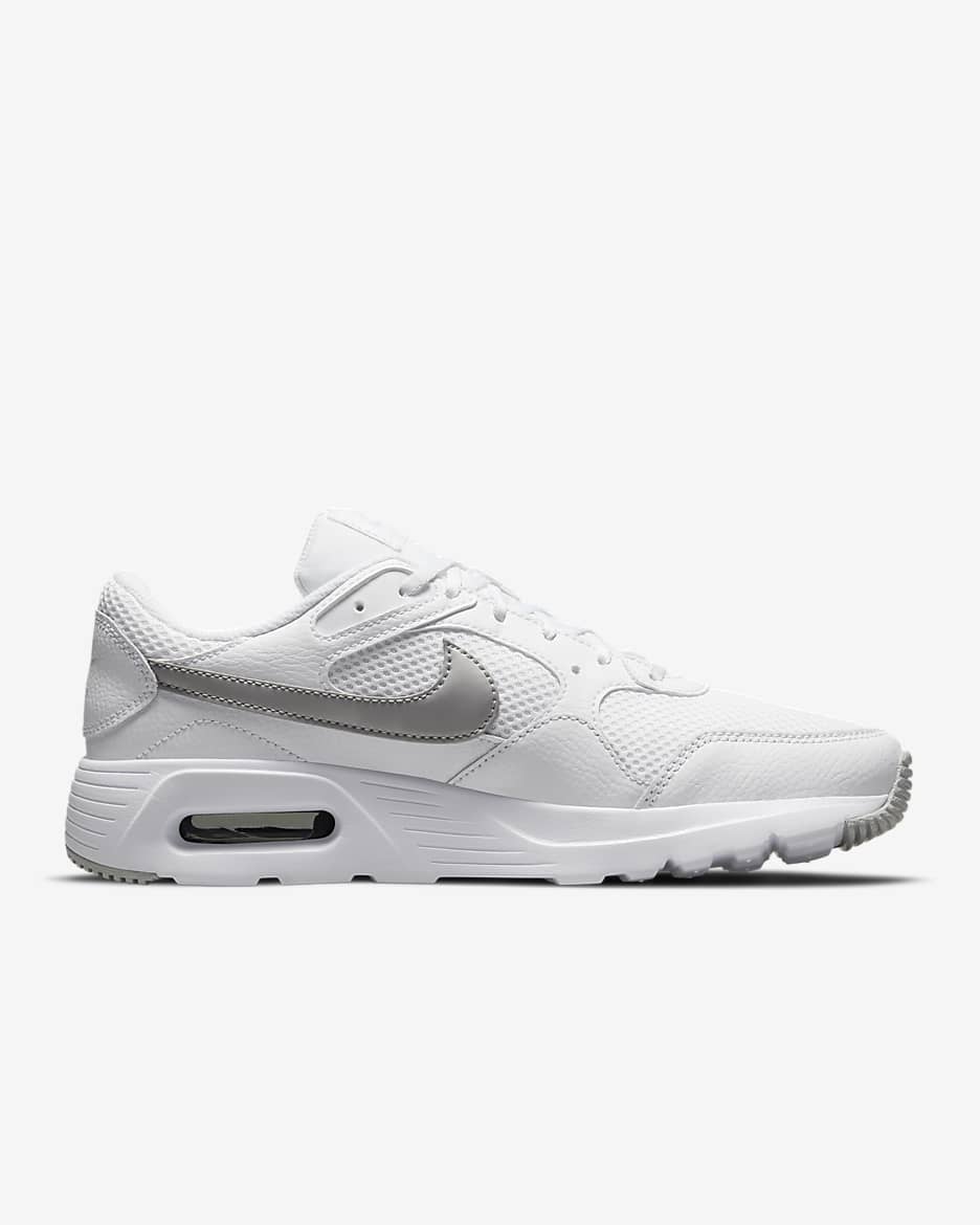 Nike Air Max SC Women's Shoes - White/Pure Platinum/Metallic Platinum