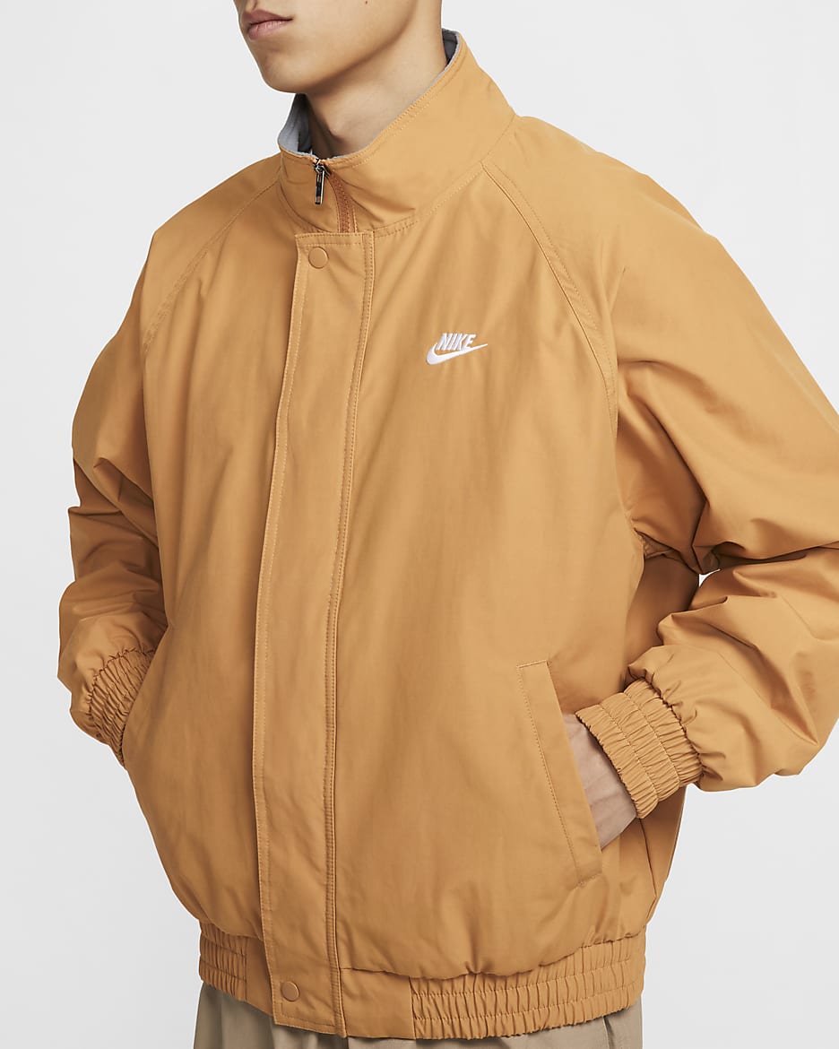 Nike Club Futura Men's Jacket - Flax/White