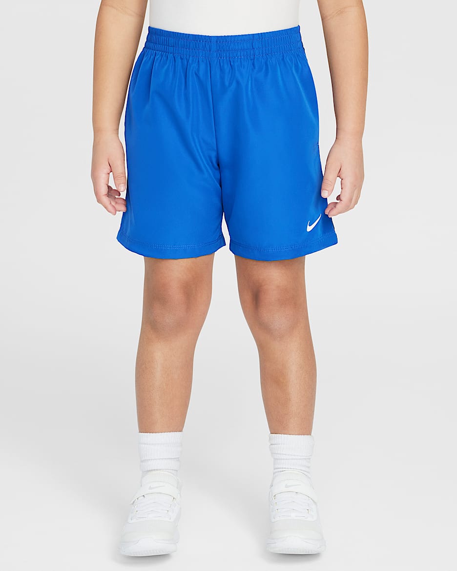 Nike Dri-FIT Little Kids' Icon Woven Shorts - Game Royal
