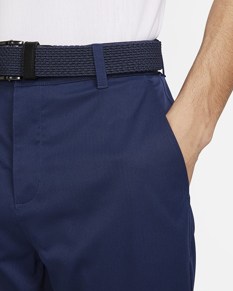 Nike Tour Repel Pantalón chino de golf de ajuste entallado - Hombre - Midnight Navy/Negro