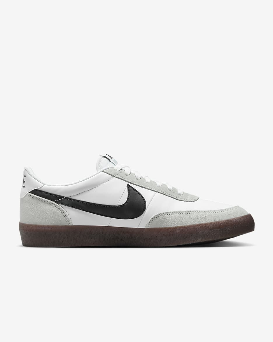 Buty męskie Nike Killshot 2 Leather - Biel/Light Silver/Gum Dark Brown/Czerń